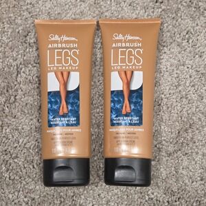 Sally Hansen Airbrush Legs Leg Makeup Medium 4 fl oz (2-Pack)‎ Water Resistant